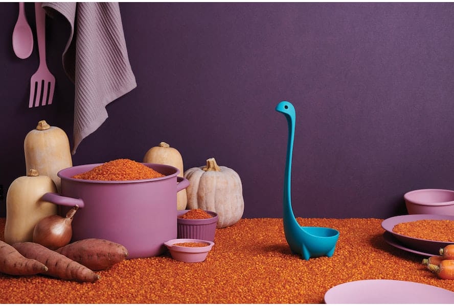  OTOTO Purple Nessie Ladle & Turquoise Mama Nessie
