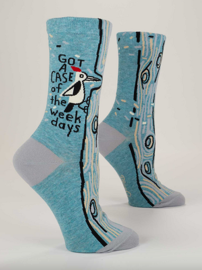 Case Of The Weekdays Crew Socks Women