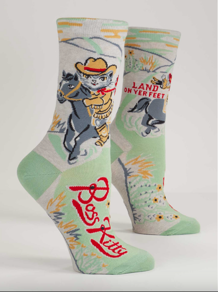 Boss Kitty Crew Socks Women