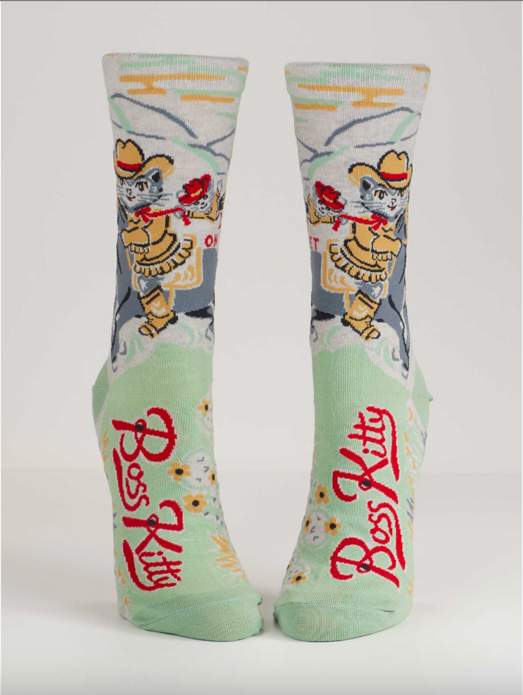 Boss Kitty Crew Socks Women