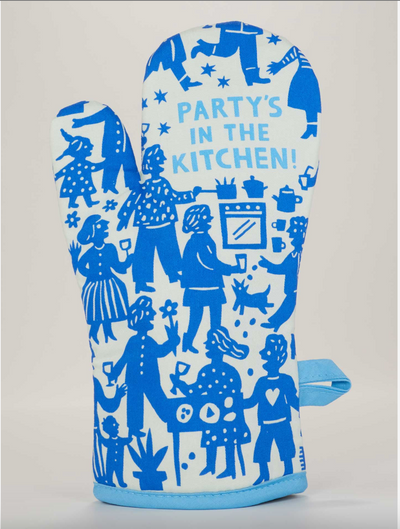 Party In The Kitchen Oven Mitt