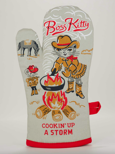 Boss Kitty Oven Mitt