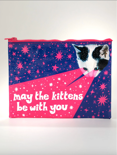 Kittens BeWith You Zipper Pouch