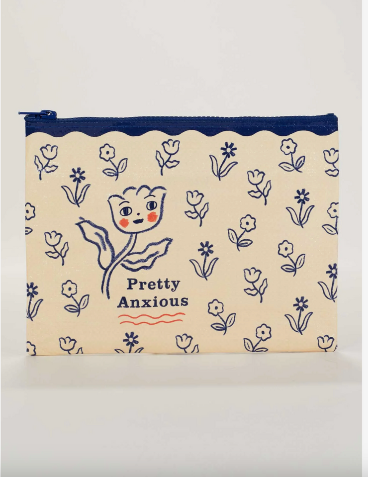 Pretty Anxious Zipper Pouch