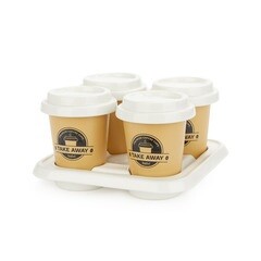 Takeaway Coffee Cup Set - Porcelain