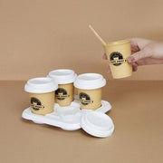 Takeaway Coffee Cup Set - Porcelain