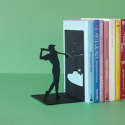 Balvi Bookend - Backswing Black Metal Quirksy gifts australia