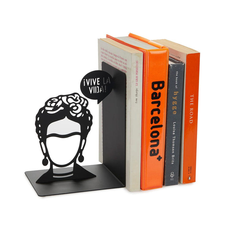 Balvi Bookend - Frida Black Metal Quirksy gifts australia