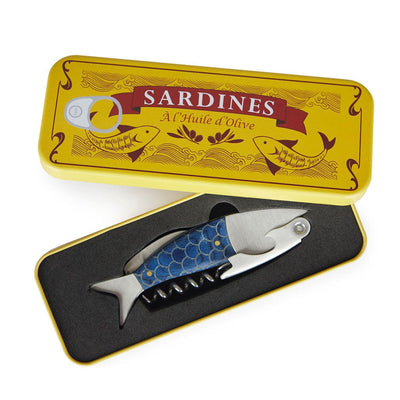 Balvi Corkscrew Sardines Tin Quirksy gifts australia