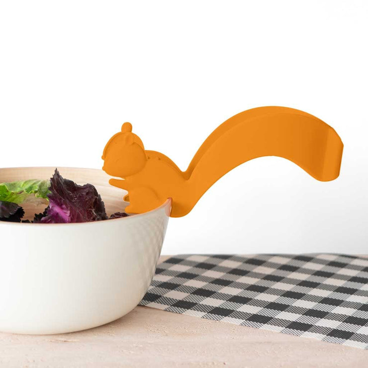 Balvi Orange Squirrel Serving Tongs Quirksy gifts australia