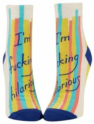 Blue Q I'm Fucking Hilarious - Women's Ankle Socks - Blue Q Quirksy gifts australia