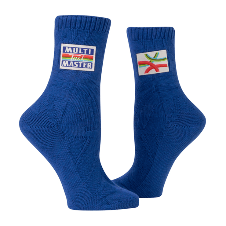 Blue Q Multitaskmaster - Tag Crew Socks - BlueQ Quirksy gifts australia