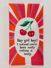 Quirksy Dish Towel - Hey Girl Hey Quirksy gifts australia