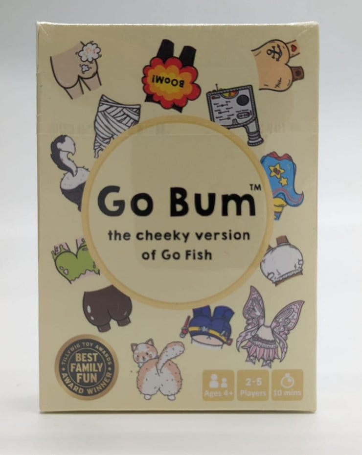 Quirksy Go Bum - The Card Game Quirksy gifts australia