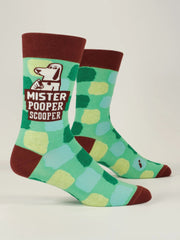 Quirksy Men's Socks - Mr. Pooper Scooper Quirksy gifts australia