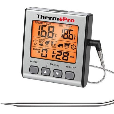 ThermoPro ThermoPro Digital Thermometer w Timer - Single Probe Quirksy gifts australia